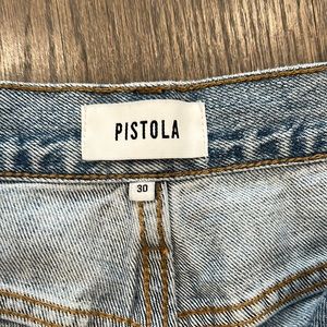 Pistola cool crossover waist denim jeans